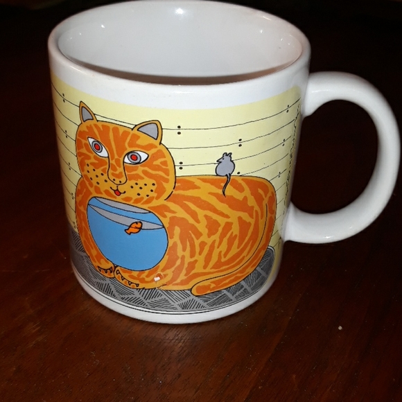TAYLOR & NG San Francisco cat coffee mug - Picture 1 of 3